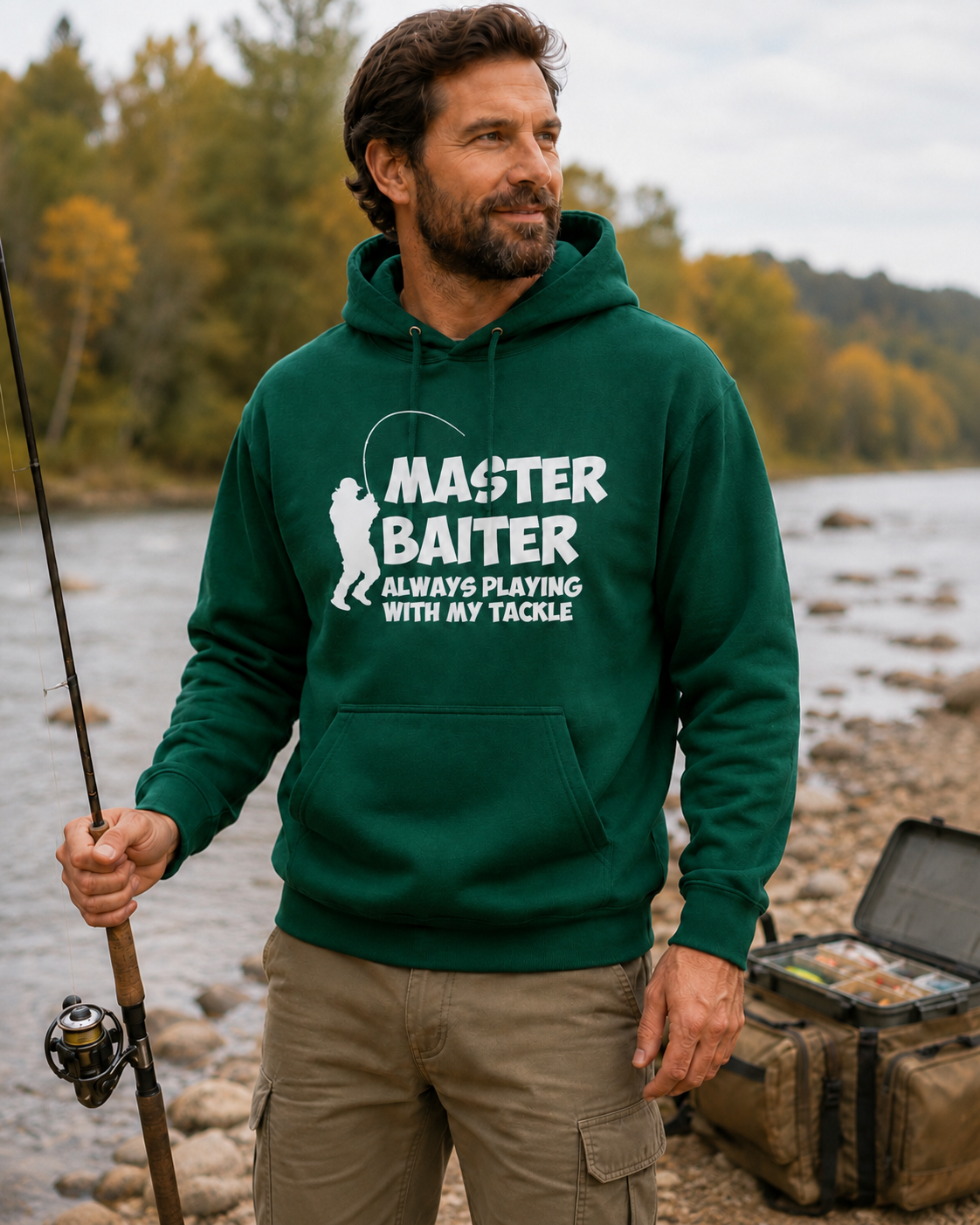 Master Baiter Hoodie RX350 - Gift for Angler / Fisherman
