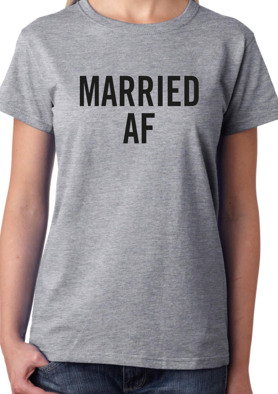 Married AF Newlyweds T-Shirt