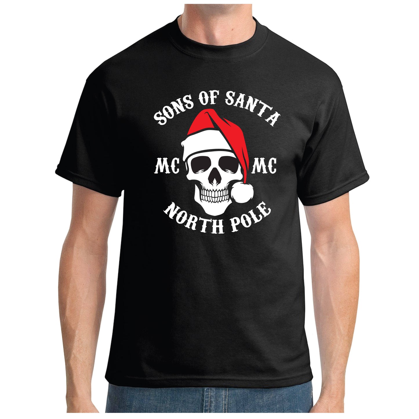 Sons of Santa T-Shirt Top Tee Funny Christmas