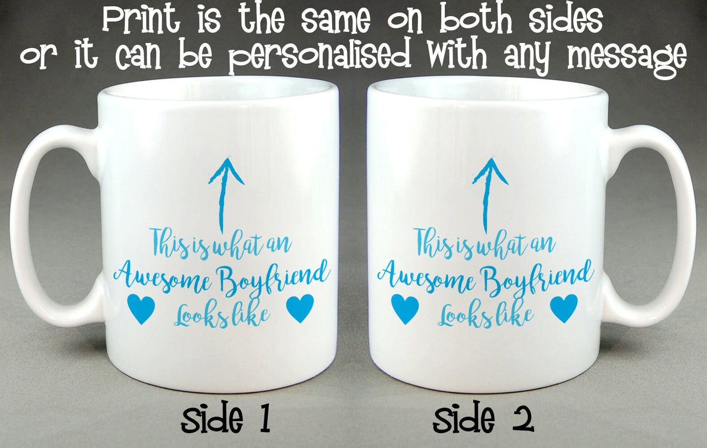 This is What an Awesome Boyfriend Looks Like Mug,Father's Day, Valentine's Gift