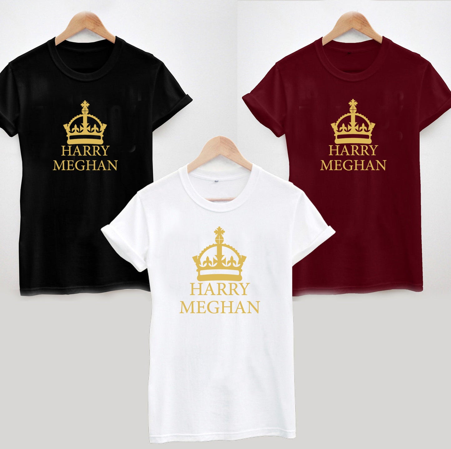 Prince Harry & Meghan T-Shirt - Fun Royal Wedding 2018 Gift