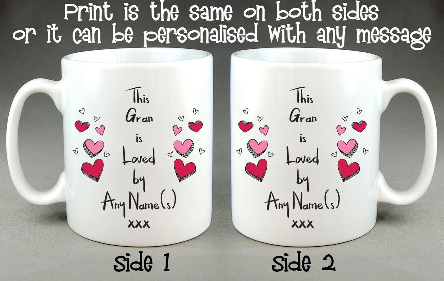 This Gran Is Loved By (Any Name) Personalised Mug Mother's Day Gift