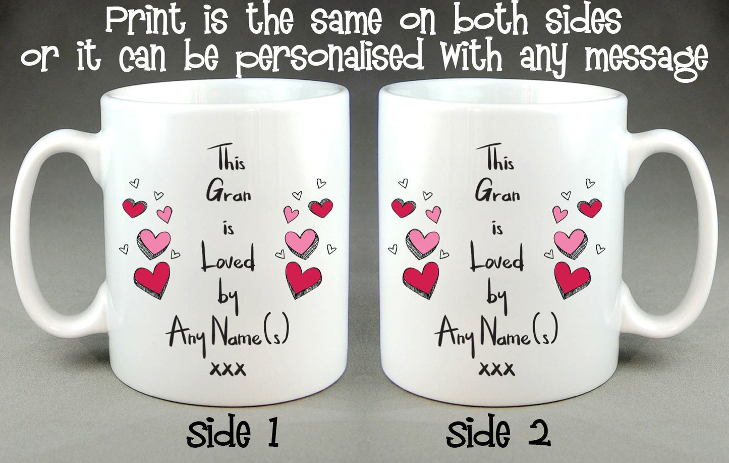 This Gran Is Loved By (Any Name) Personalised Mug Mother's Day Gift
