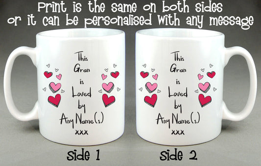 This Gran Is Loved By (Any Name) Personalised Mug Mother's Day Gift