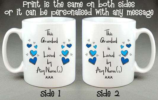 This Grandad Is Loved By (Any Name) Personalised Mug Father's Day Birthday Gift