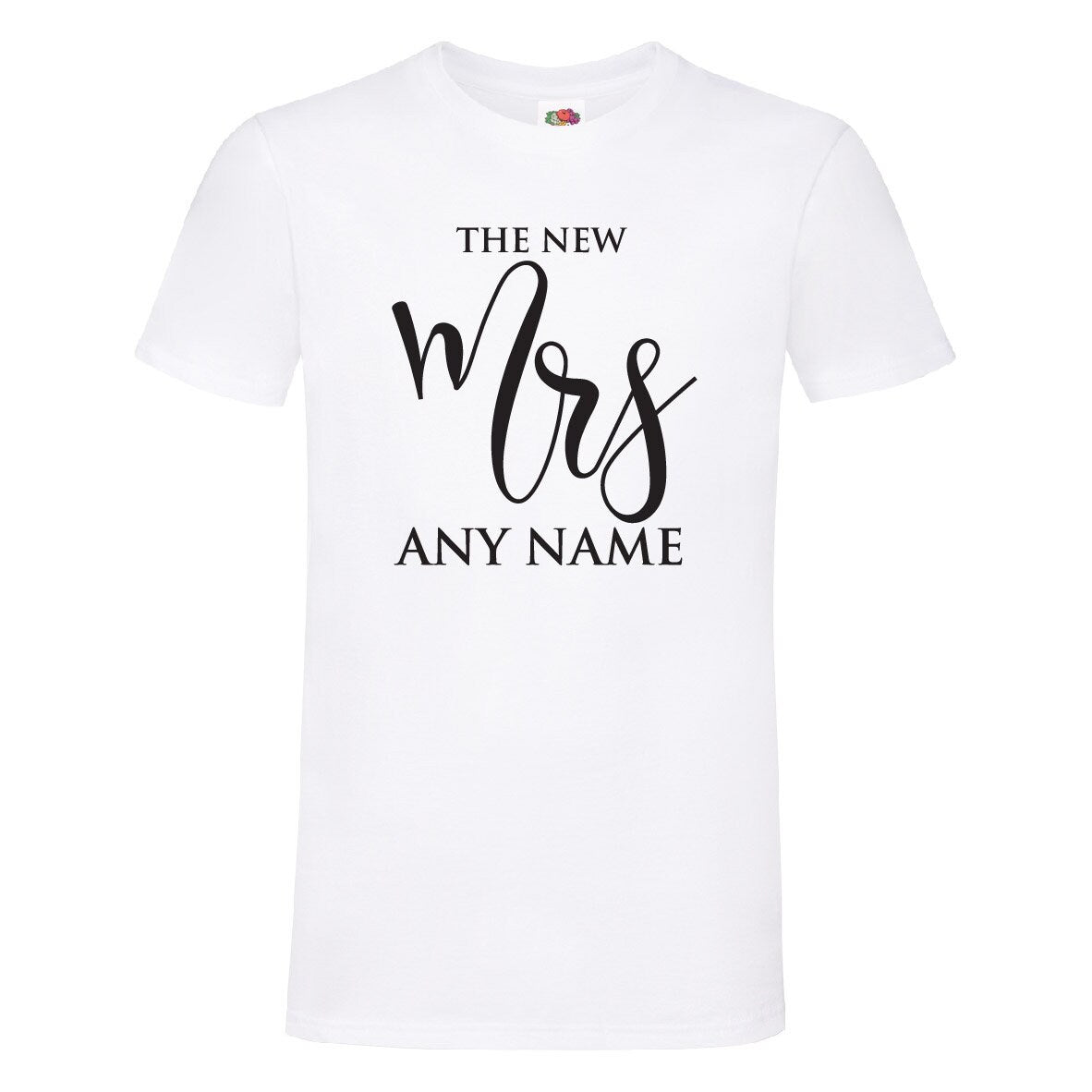 The New Mrs (Any Name) Personalised T-Shirt