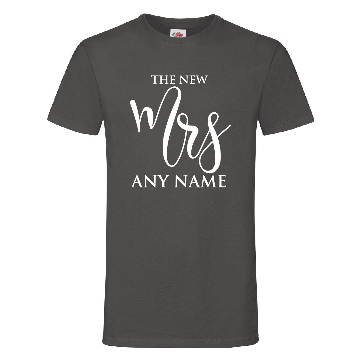 The New Mrs (Any Name) Personalised T-Shirt