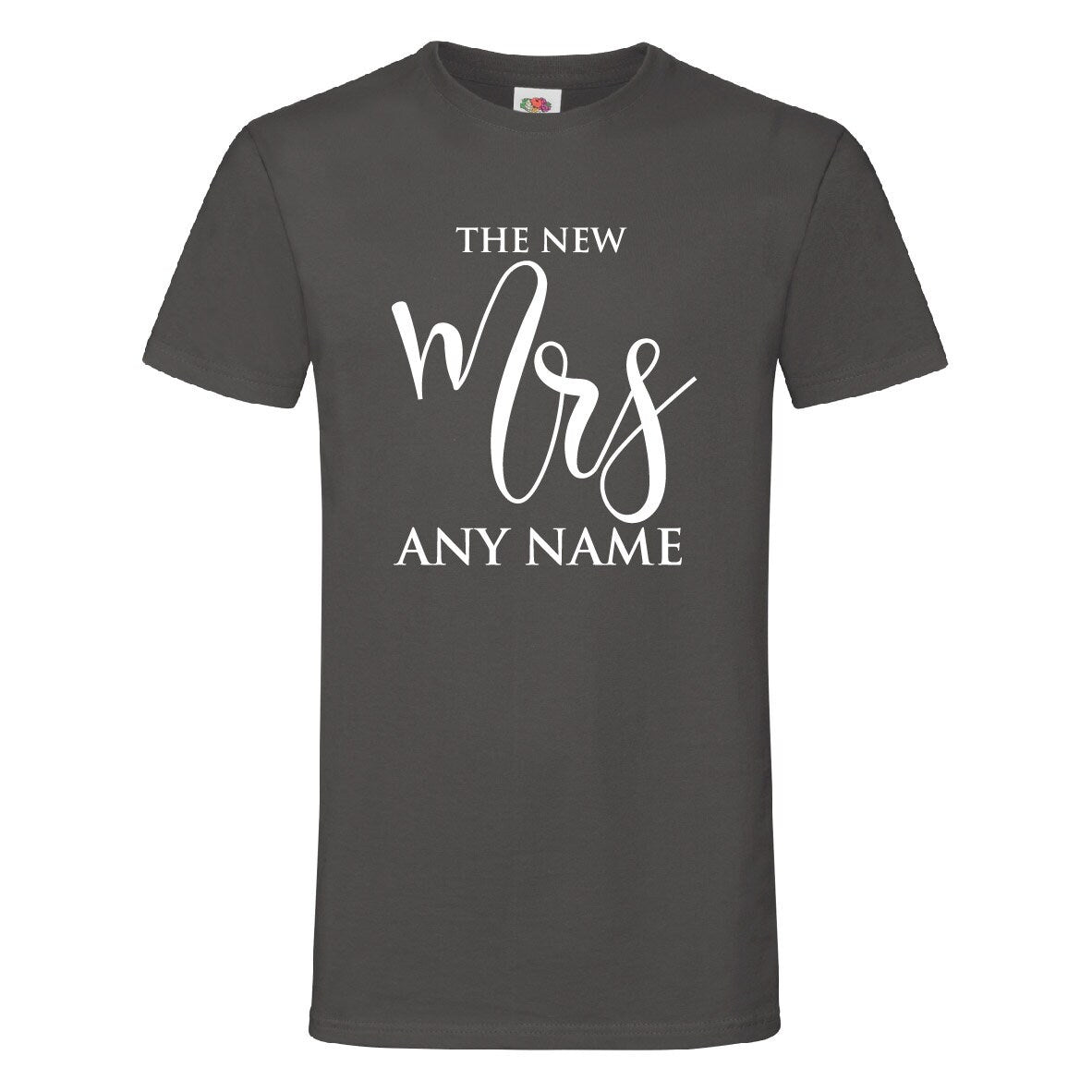 The New Mrs (Any Name) Personalised T-Shirt