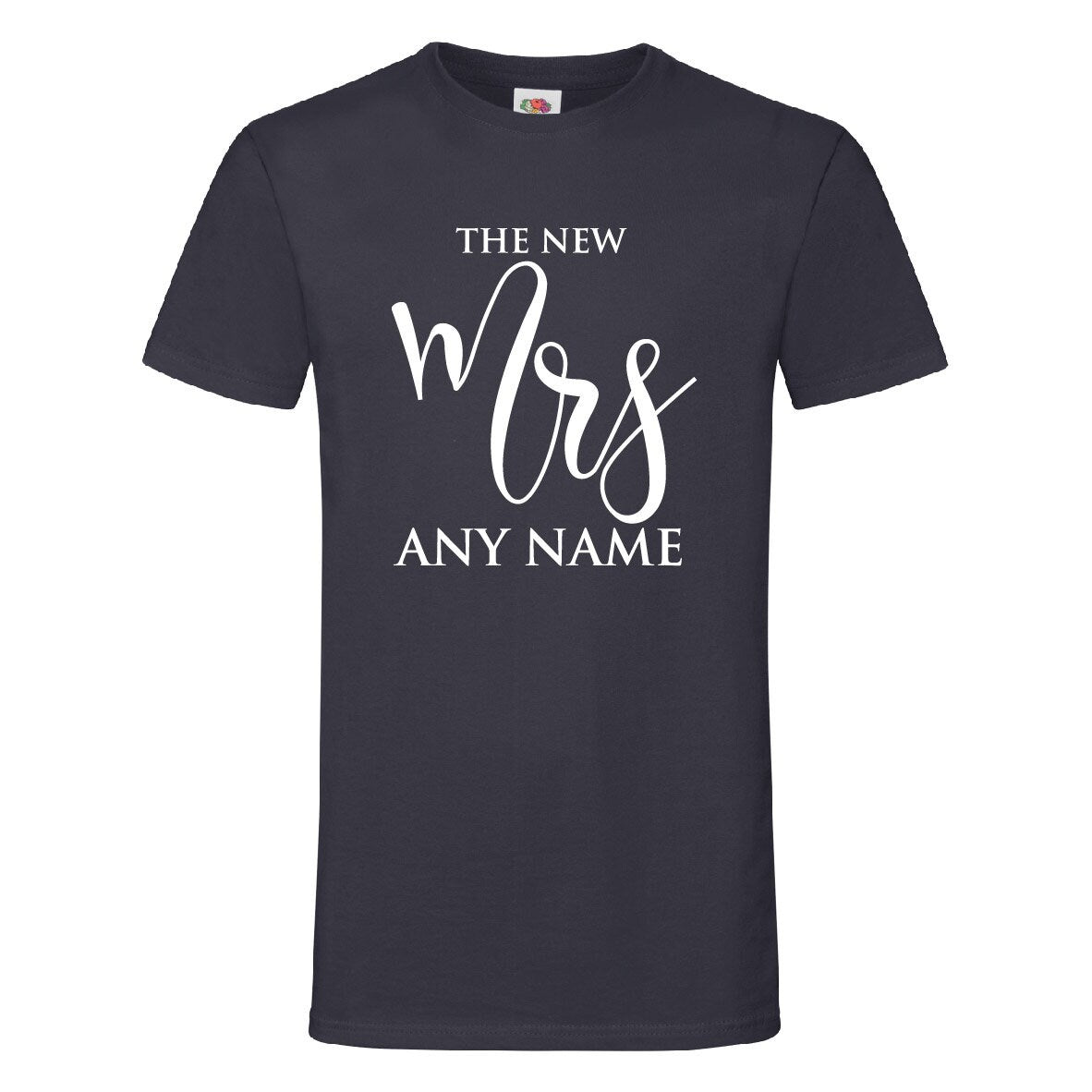 The New Mrs (Any Name) Personalised T-Shirt
