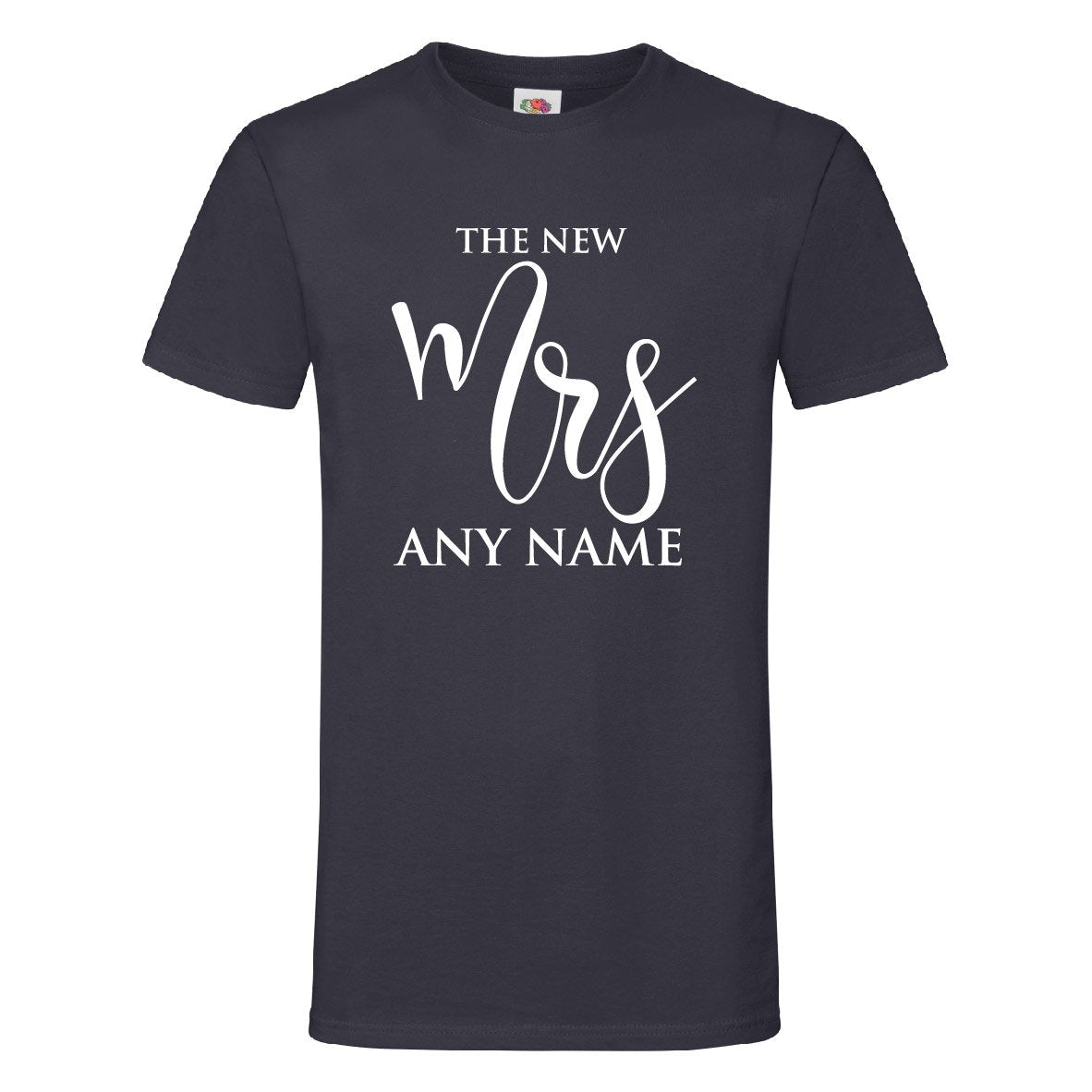The New Mrs (Any Name) Personalised T-Shirt