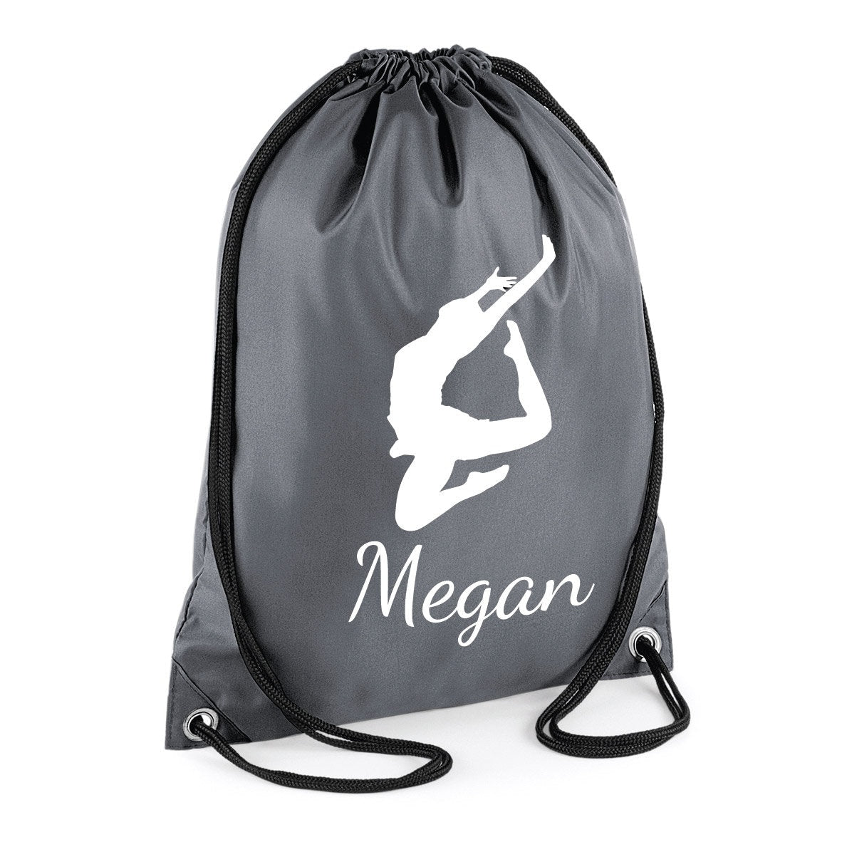 Kids Personalised DANCE Drawstring Gymsac BG005 - Any Name Children's Gymnastics