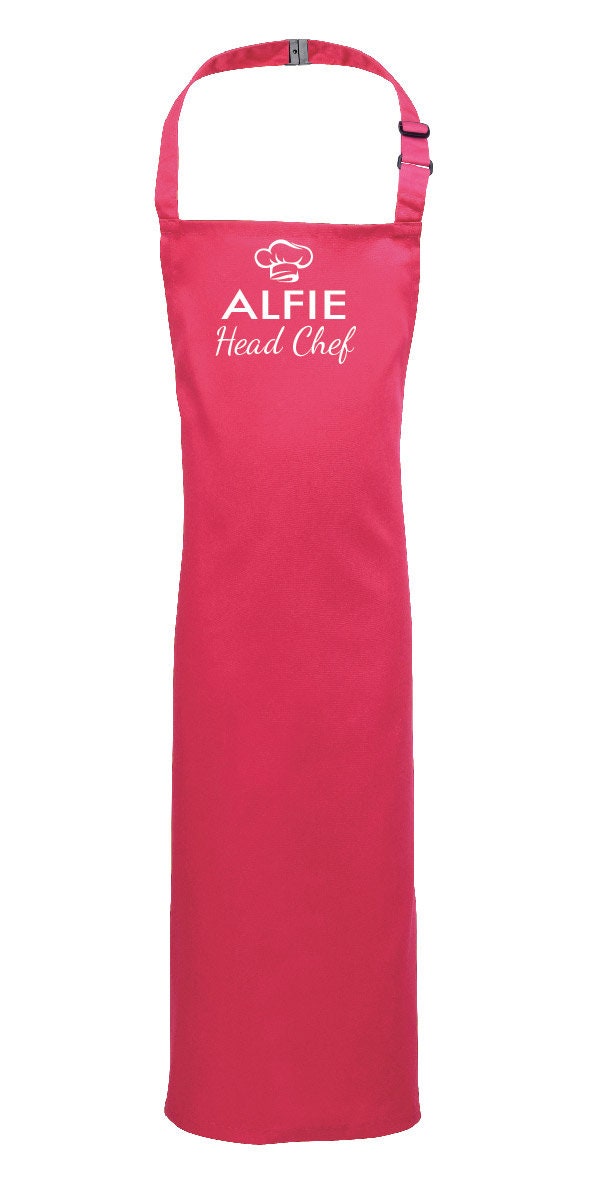 Personalised Kids "Head Chef" Apron PR149 - Customised with any name