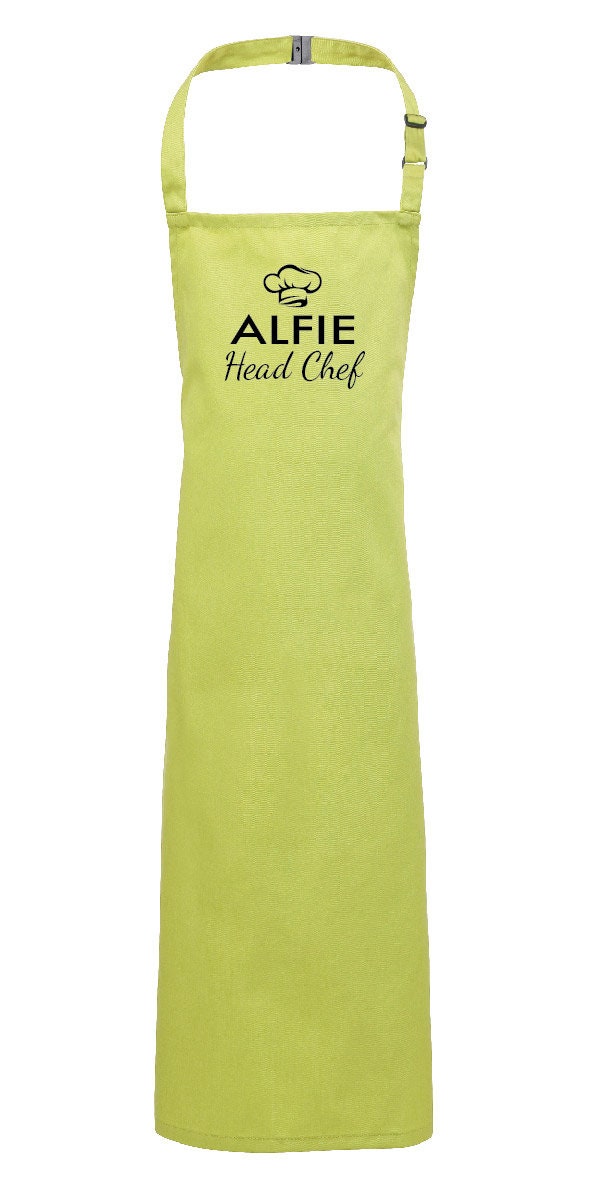 Personalised Kids "Head Chef" Apron PR149 - Customised with any name