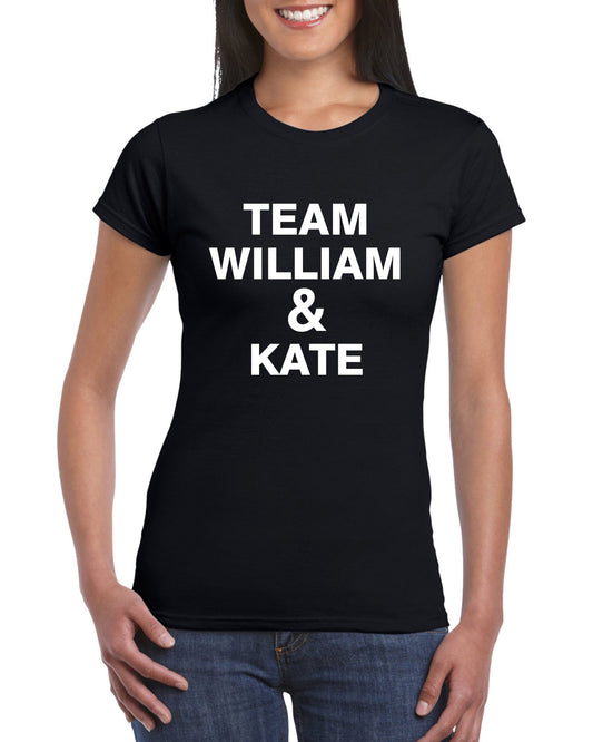 Team William Kate Tshirt, Royal Couple Duke Duchess Cambridge