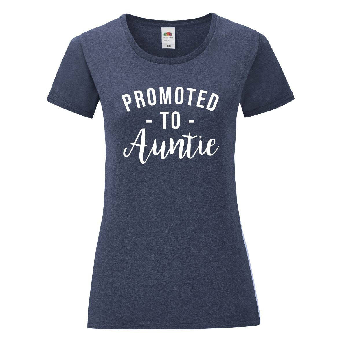 Promoted to Auntie T-Shirt | New Aunt Gift Tee |