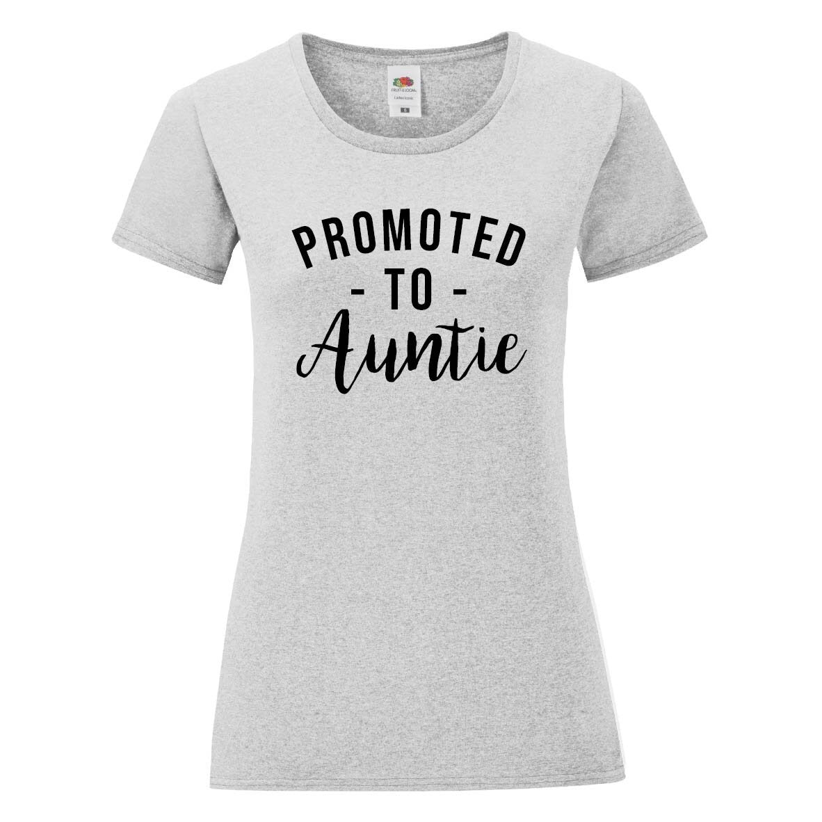 Promoted to Auntie T-Shirt | New Aunt Gift Tee |