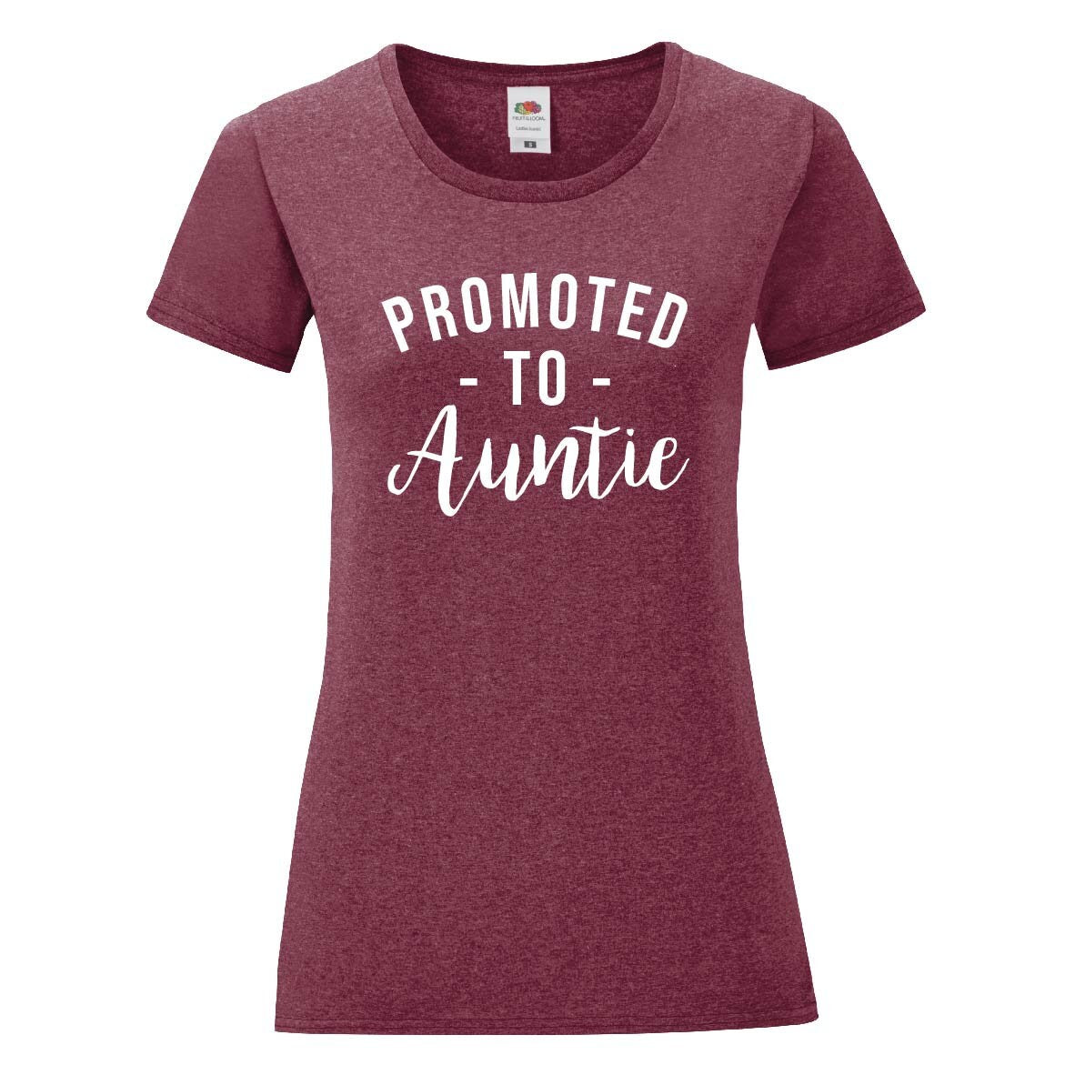 Promoted to Auntie T-Shirt | New Aunt Gift Tee |