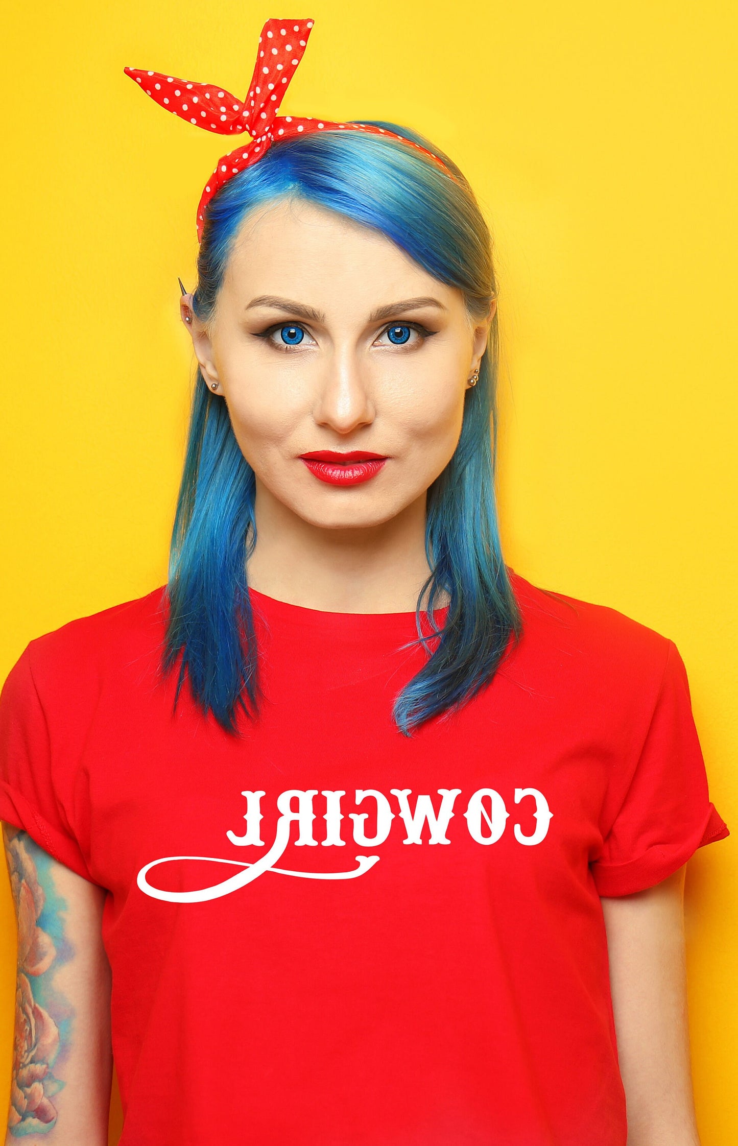 Reverse Cowgirl T-Shirt | Funny Rude Slogan Tee | Mirrored Selfie