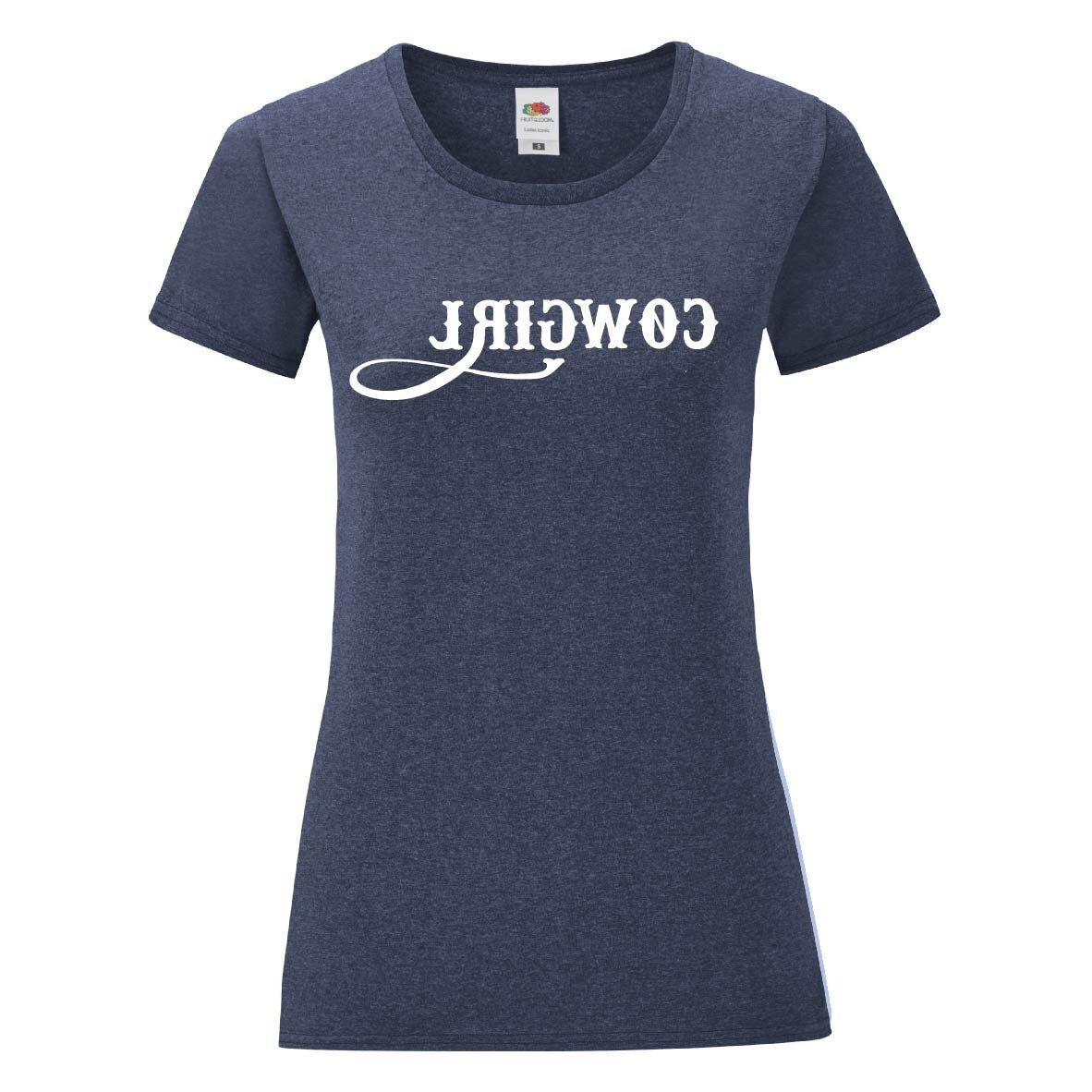 Reverse Cowgirl T-Shirt | Funny Rude Slogan Tee | Mirrored Selfie