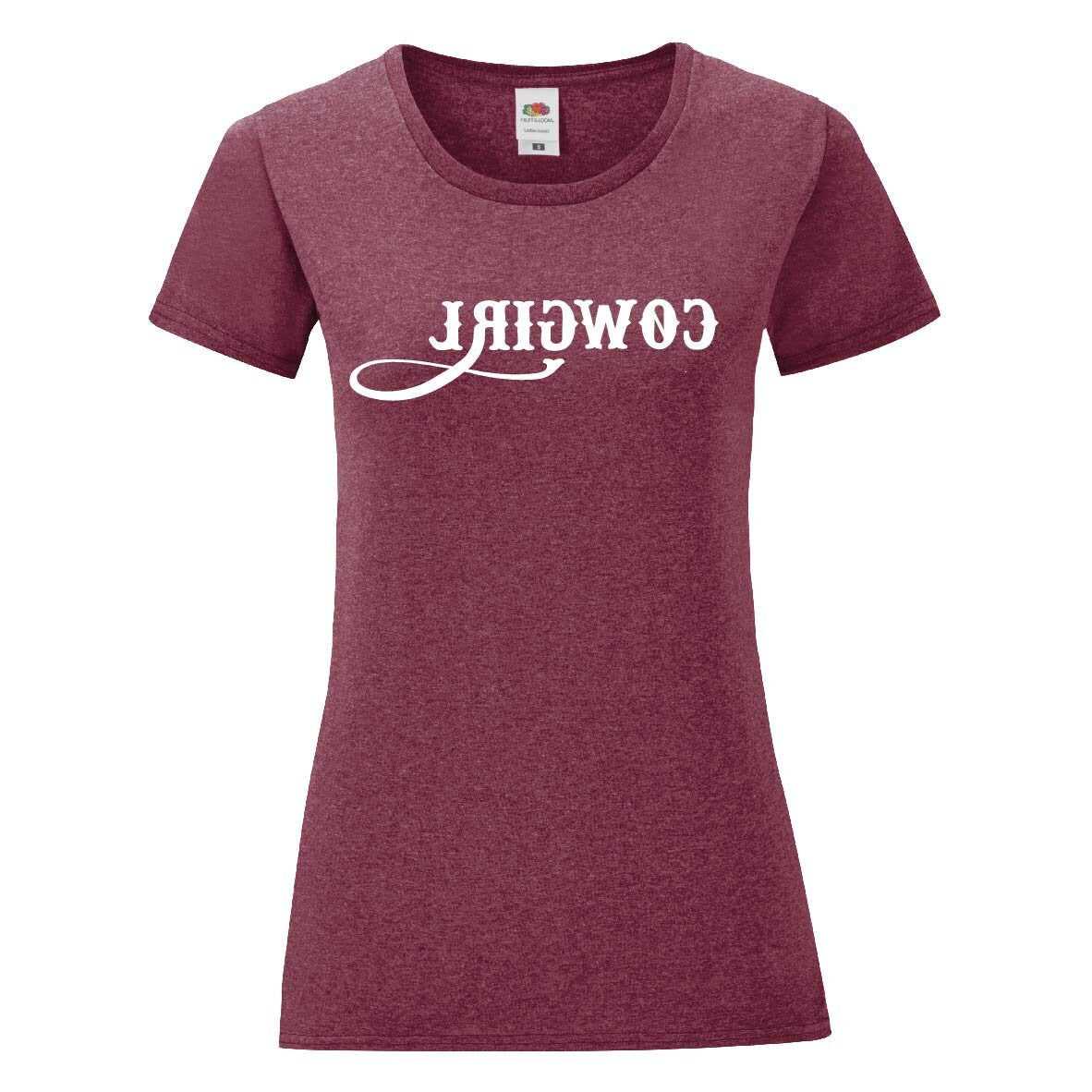 Reverse Cowgirl T-Shirt | Funny Rude Slogan Tee | Mirrored Selfie