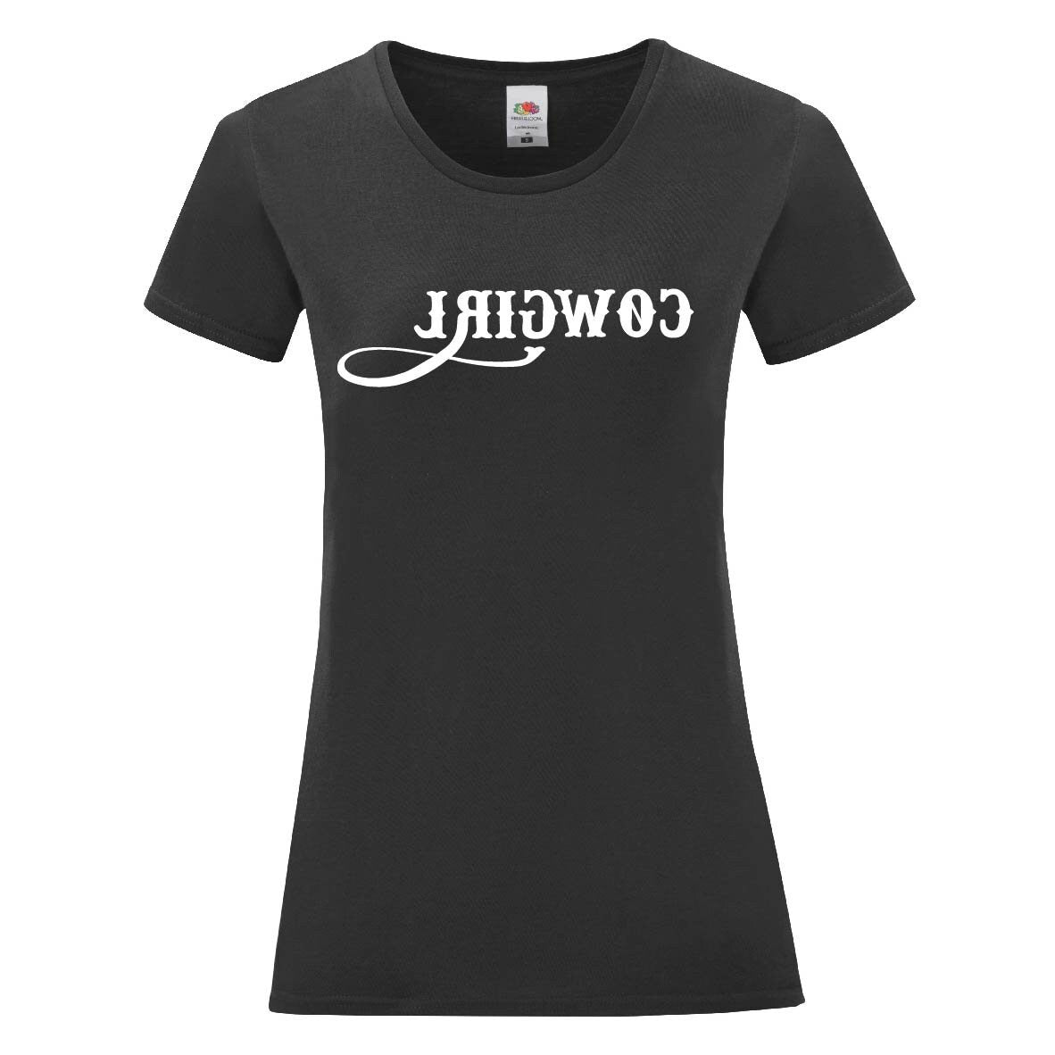 Reverse Cowgirl T-Shirt | Funny Rude Slogan Tee | Mirrored Selfie