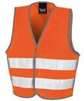 R200J Kids Hi Vis Vest - Children's Safety Vest Fluorescent School Clubs Scouts Guides