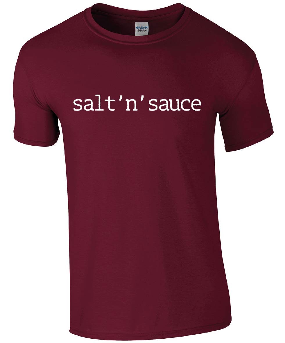 Salt 'n' Sauce T-Shirt | Funny Scottish Slang Slogan Scotland Father's Day Tshirt
