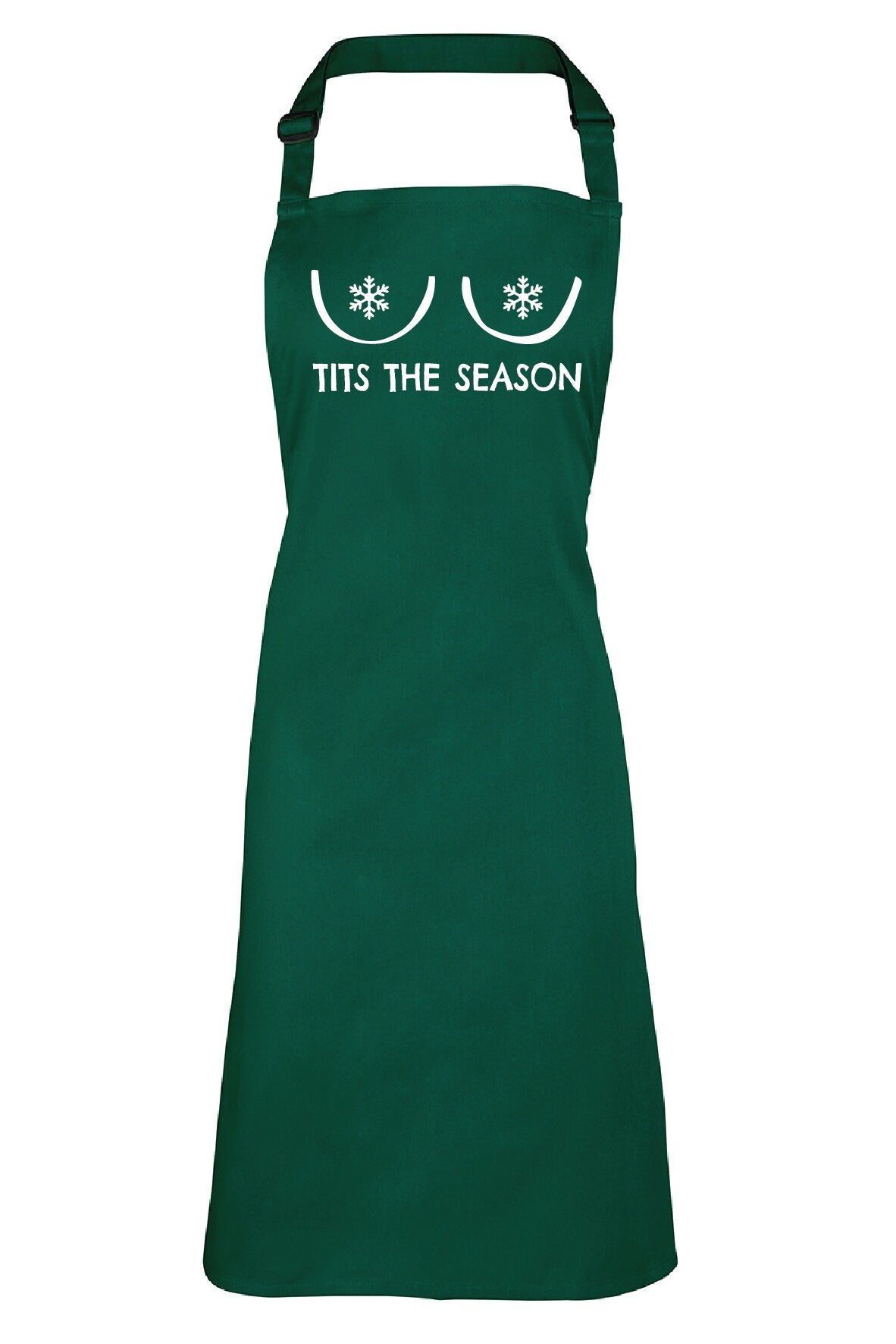 Tits the Season B Apron PR150 | Funny Rude Christmas Apron | Xmas Dinner | Kitchen | Boobs