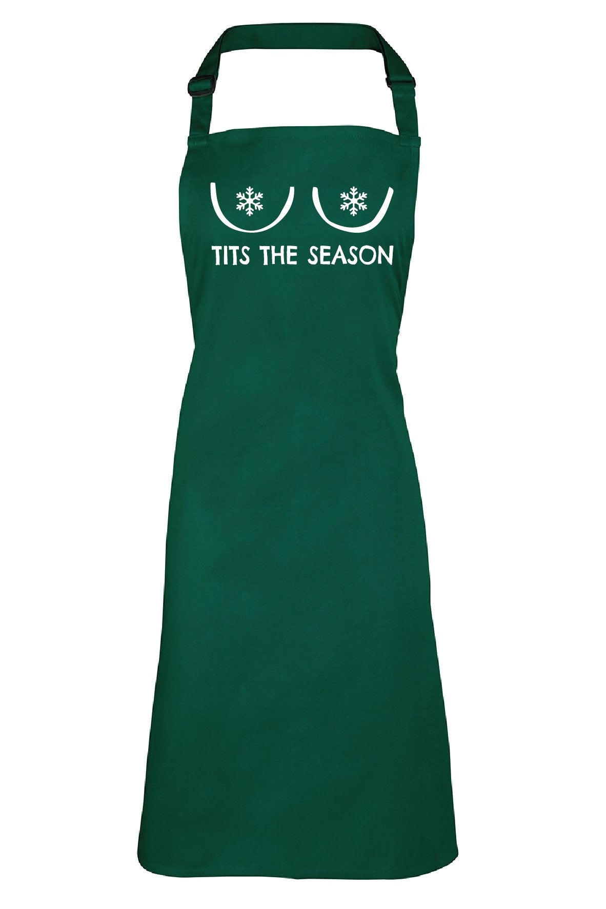 Tits the Season B Apron PR150 | Funny Rude Christmas Apron | Xmas Dinner | Kitchen | Boobs