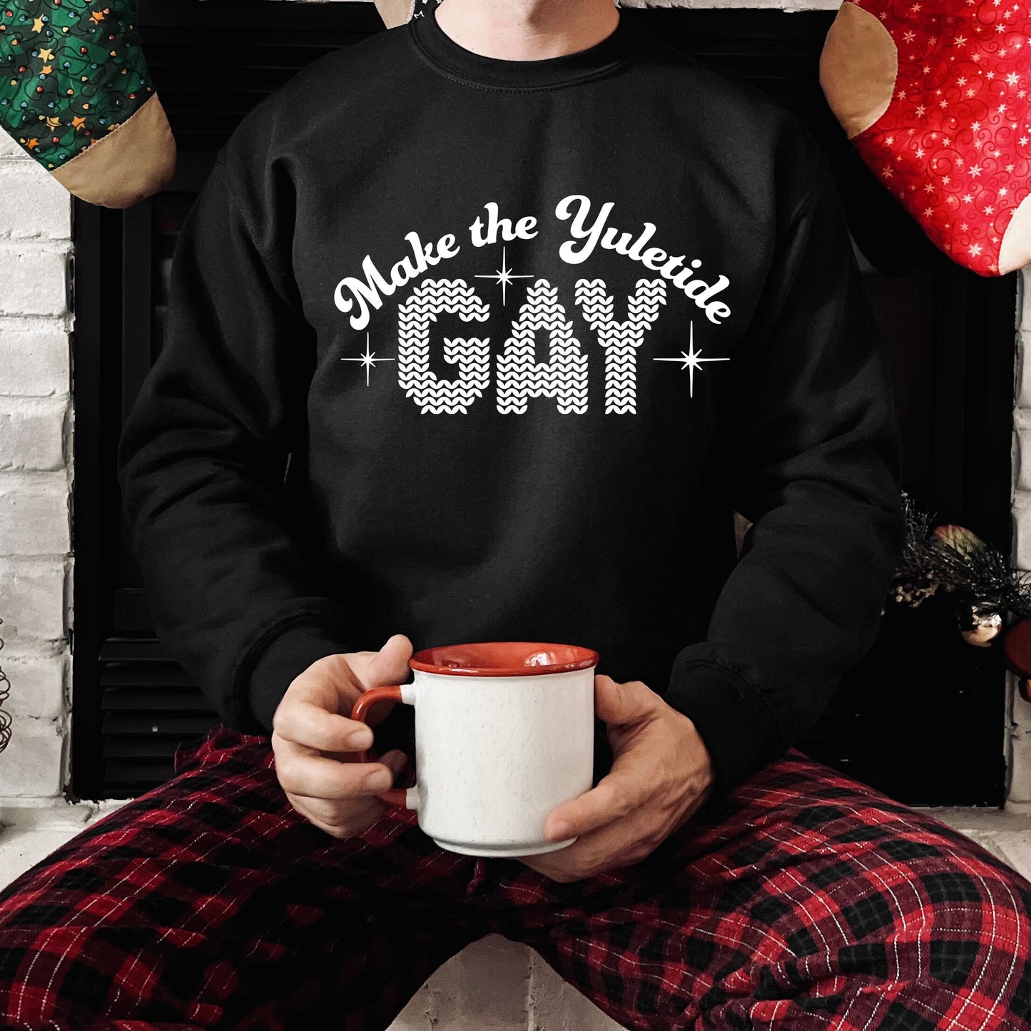 Make the Yuletide Gay Sweatshirt JH030 | Alternative Christmas Jumper | Xmas Sweater