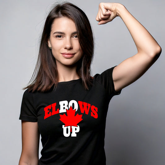 Elbows Up Canada T-shirt, Elbows Up Shirt, Canada Shirt, Canadian Pride TShirt, Gift For Canadians, Canadian Independence Shirt (Copy)