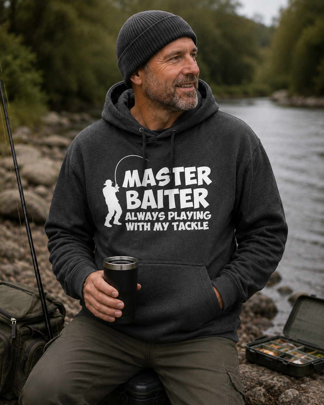 Master Baiter Hoodie RX350 - Gift for Angler / Fisherman