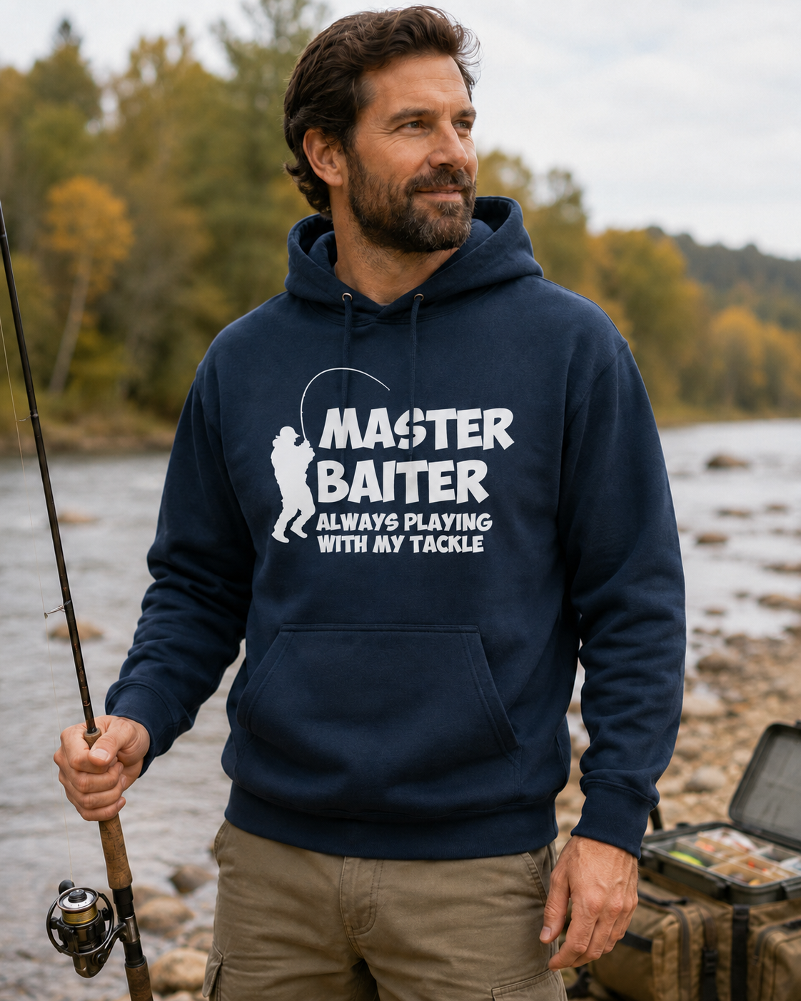 Master Baiter Hoodie RX350 - Gift for Angler / Fisherman