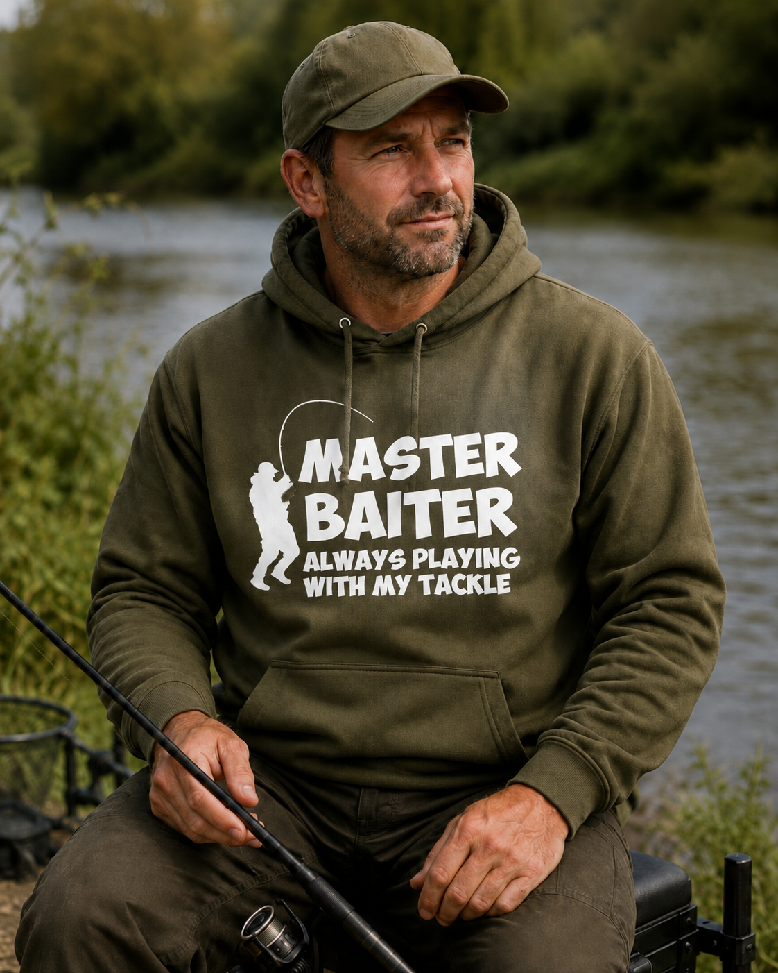 Master Baiter Hoodie RX350 - Gift for Angler / Fisherman