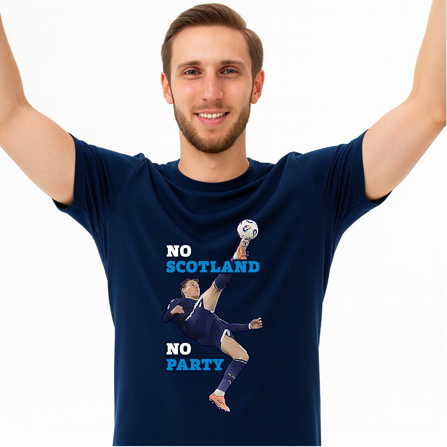 Scott McTominay No Scotland No Party T-Shirt – Football Fan Tee | Scottish Football Supporter Gift 2026