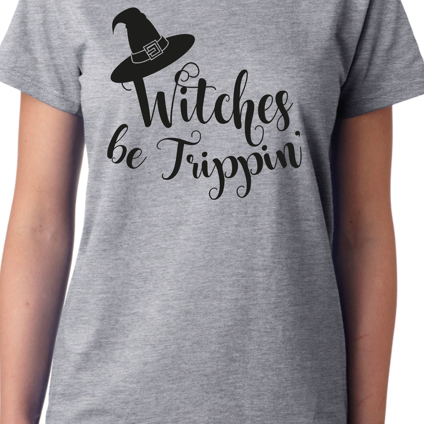 Witches Be Trippin' Halloween T-Shirt