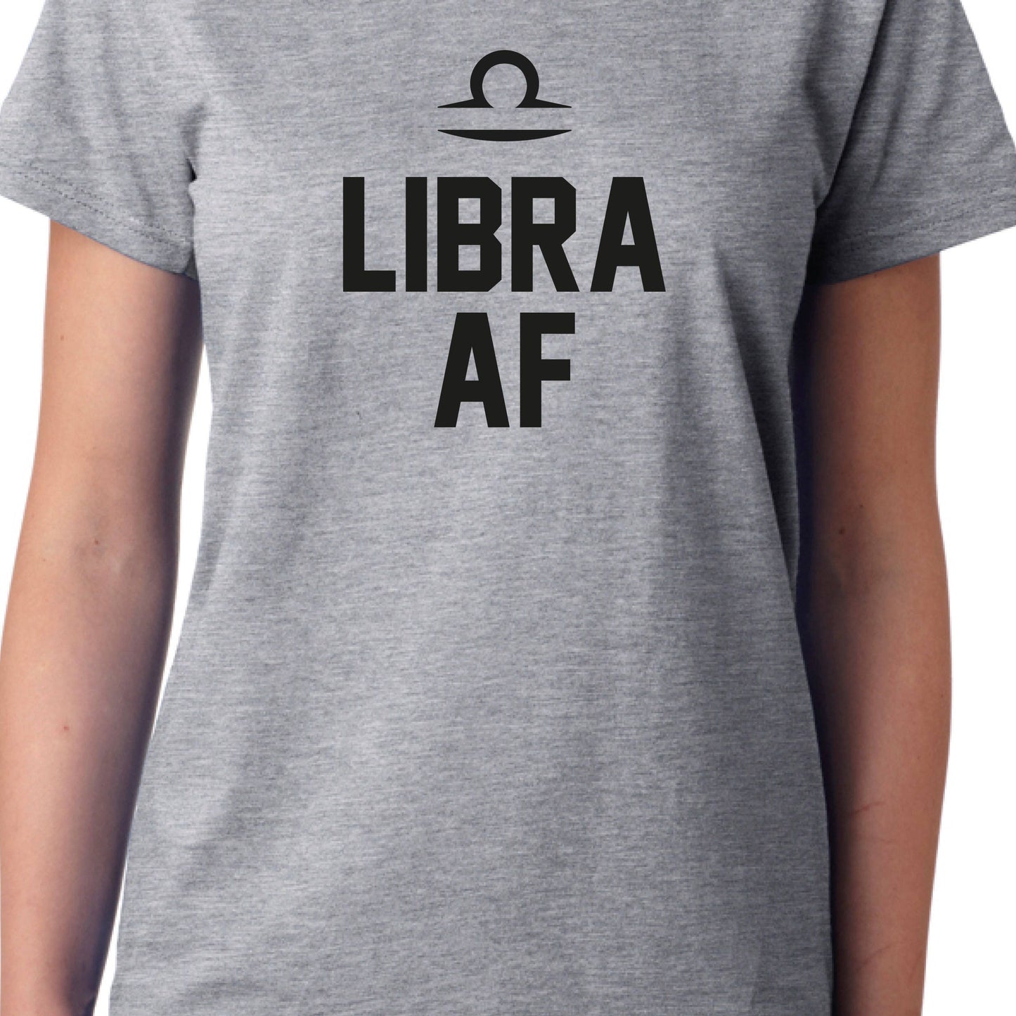 Libra AF T-Shirt Funny Birthday Zodiac Gift Star Sign tshirt