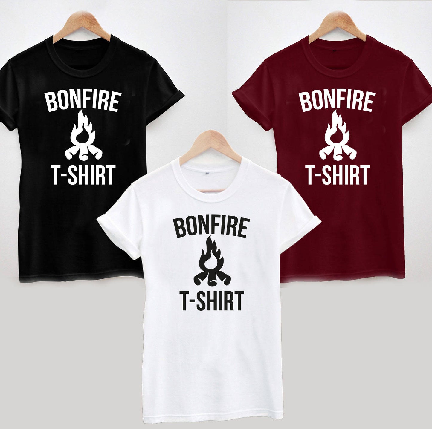 Bonfire T-Shirt, Cool, Funny, Guy Fawkes' Night, Fireworks