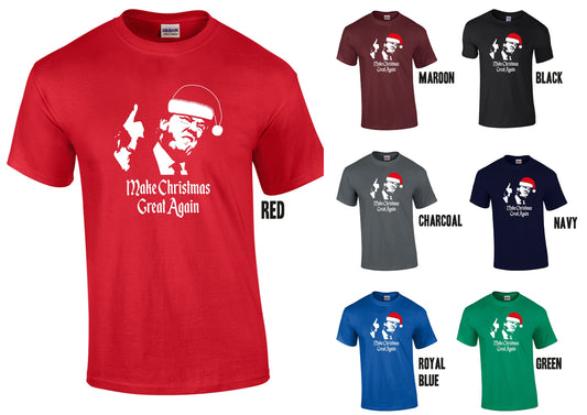 Donald Trump - Make Christmas Great Again T-Shirt, Funny, Joke