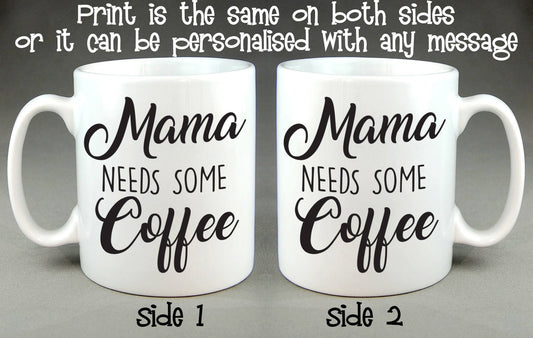Mama Needs Some Coffee Mug