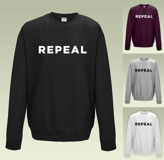 Repeal Sweatshirt JH030 8th Amendment Ireland Irish