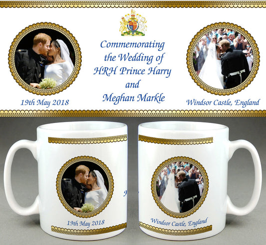 Royal Wedding of Prince Harry & Meghan Markle - Commemorative  Mug #8 10oz Ceramic Cup