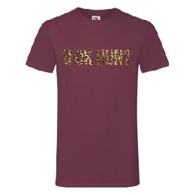 U OK HUN? Leopard Print T-Shirt - Funny Cool Ladies or Mens (unisex)