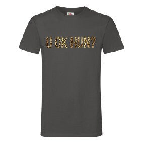 U OK HUN? Leopard Print T-Shirt - Funny Cool Ladies or Mens (unisex)