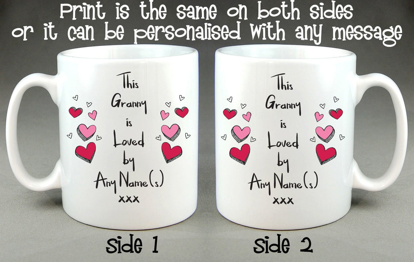 This Granny Is Loved By (Any Name) Personalised Mug Mother's Day Gift