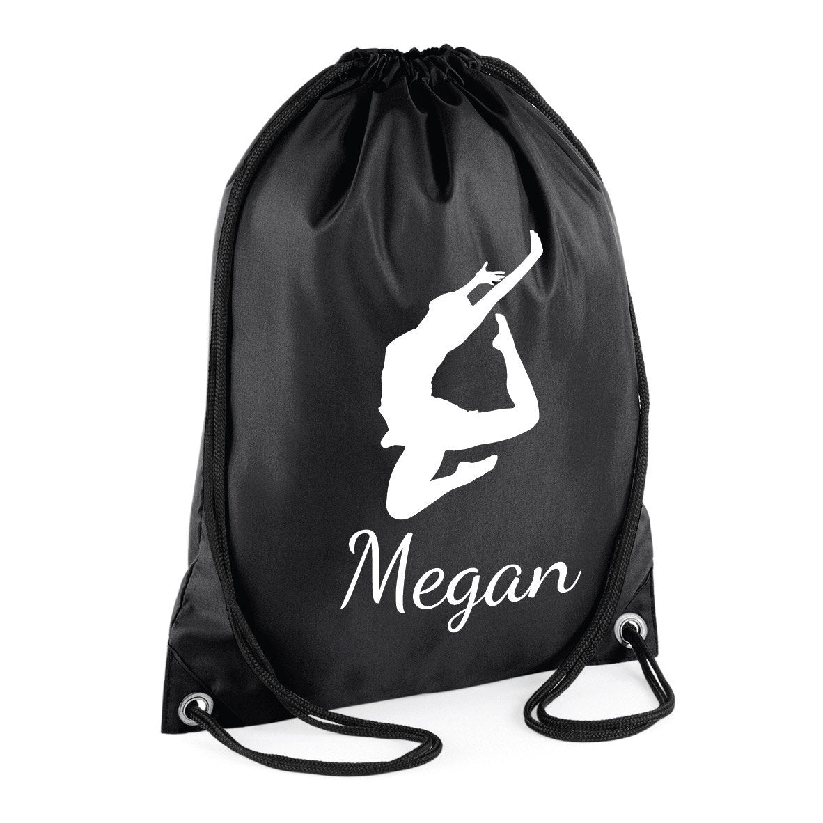Kids Personalised DANCE Drawstring Gymsac BG005 - Any Name Children's Gymnastics
