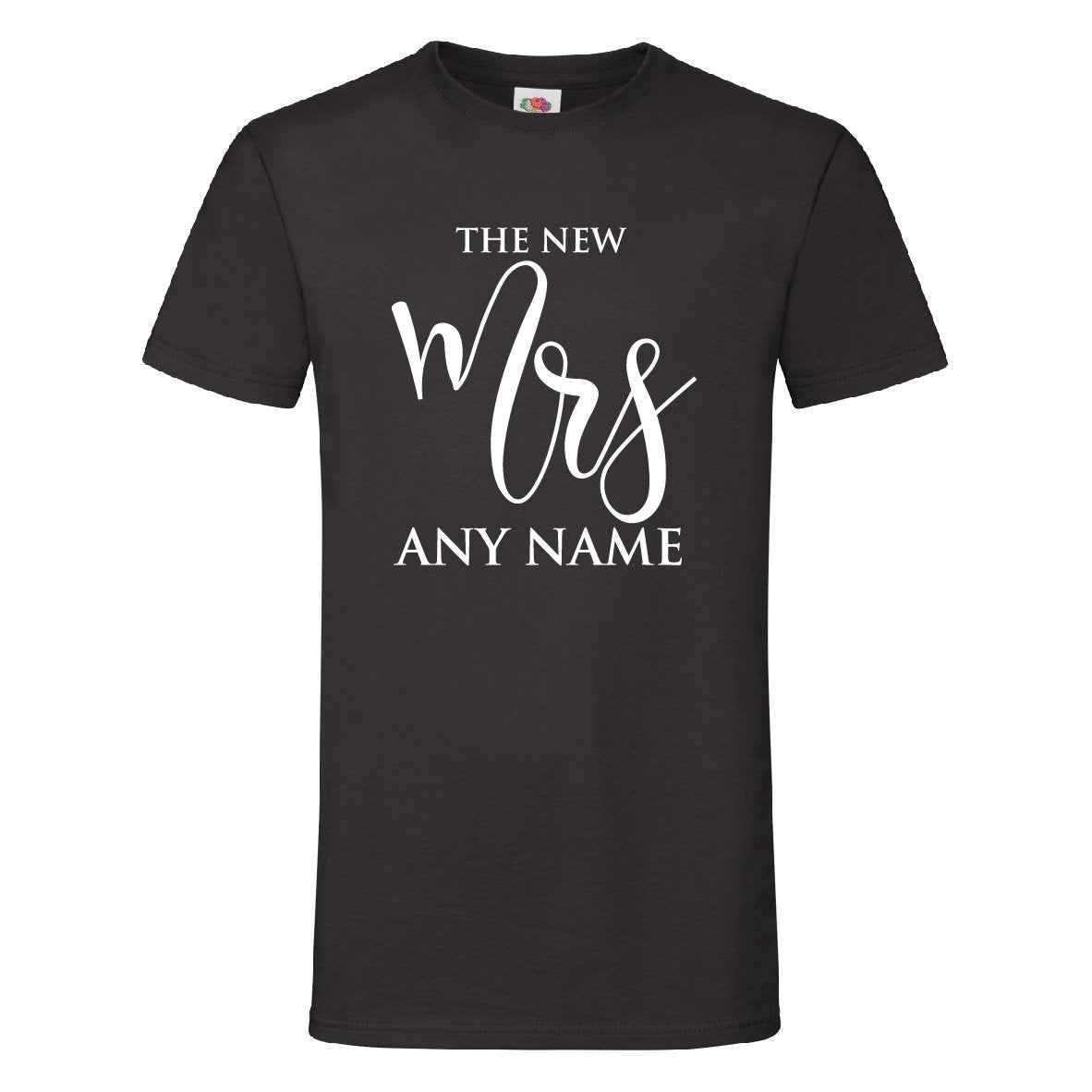 The New Mrs (Any Name) Personalised T-Shirt