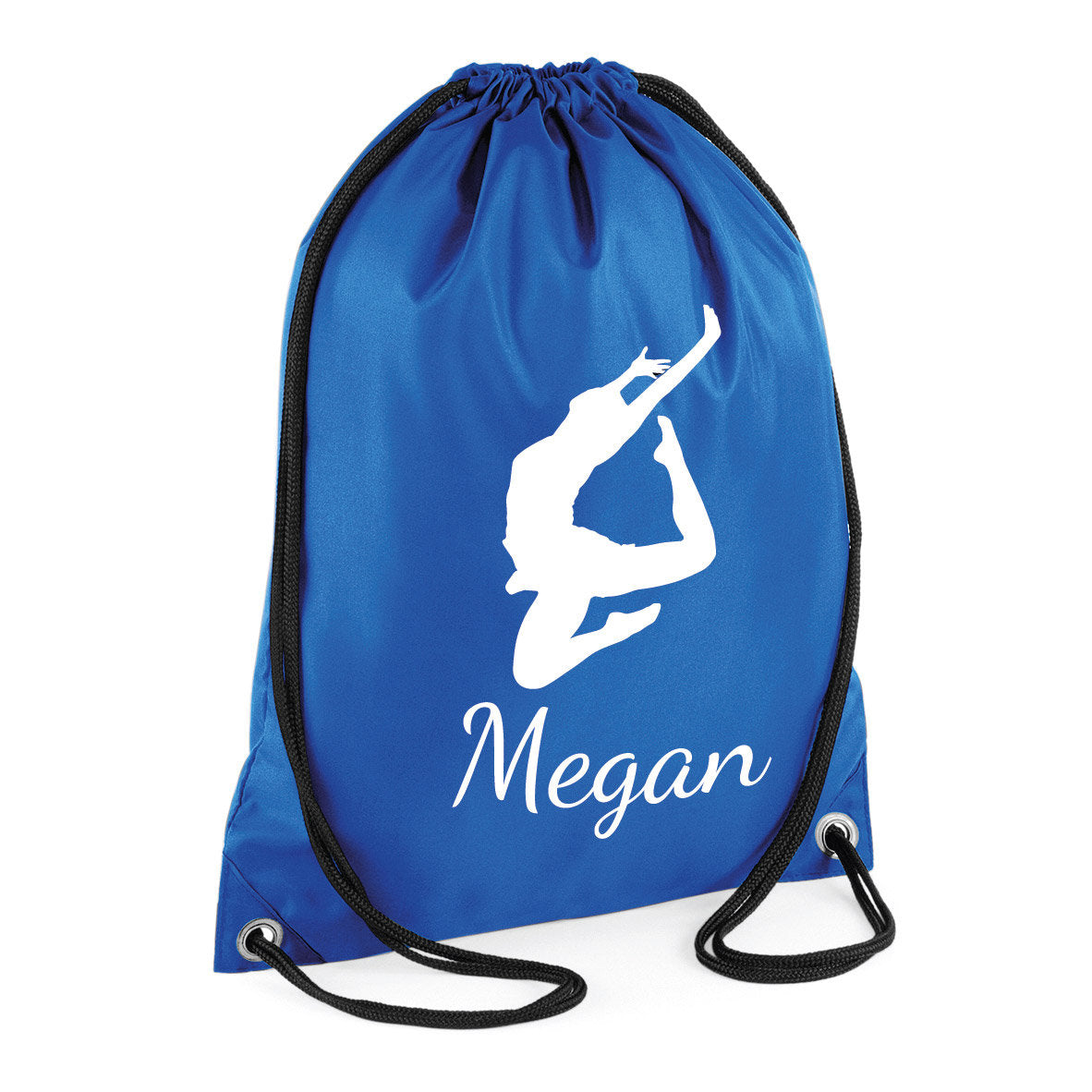 Kids Personalised DANCE Drawstring Gymsac BG005 - Any Name Children's Gymnastics