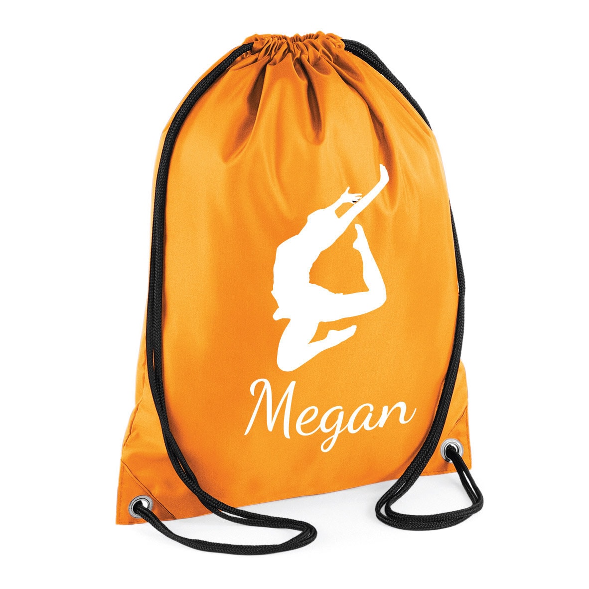 Kids Personalised DANCE Drawstring Gymsac BG005 - Any Name Children's Gymnastics