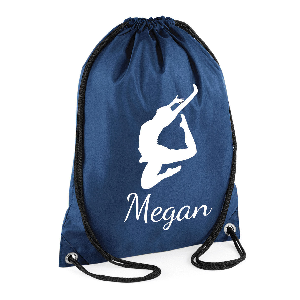 Kids Personalised DANCE Drawstring Gymsac BG005 - Any Name Children's Gymnastics